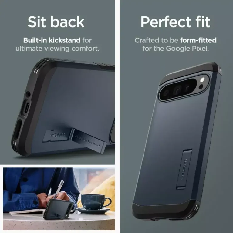 Etui Spigen Tough Armor do Google Pixel 9 Pro XL Metaliczny - obrazek 12