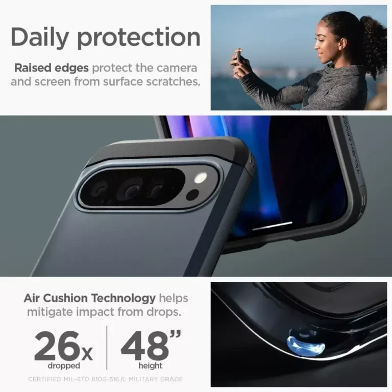 Etui Spigen Tough Armor do Google Pixel 9 Pro XL Metaliczny - obrazek 15