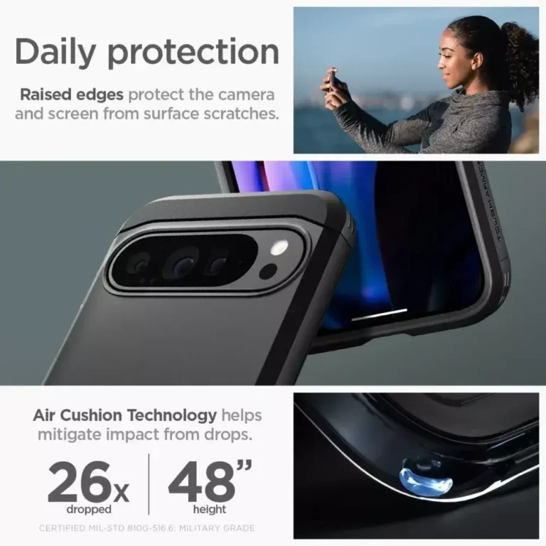 Etui Spigen Tough Armor Google Pixel 9 Pro XL Czarny - obrazek 13