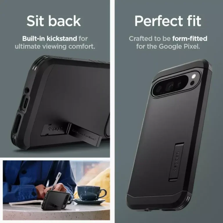 Etui Spigen Tough Armor Google Pixel 9 Pro XL Czarny - obrazek 16