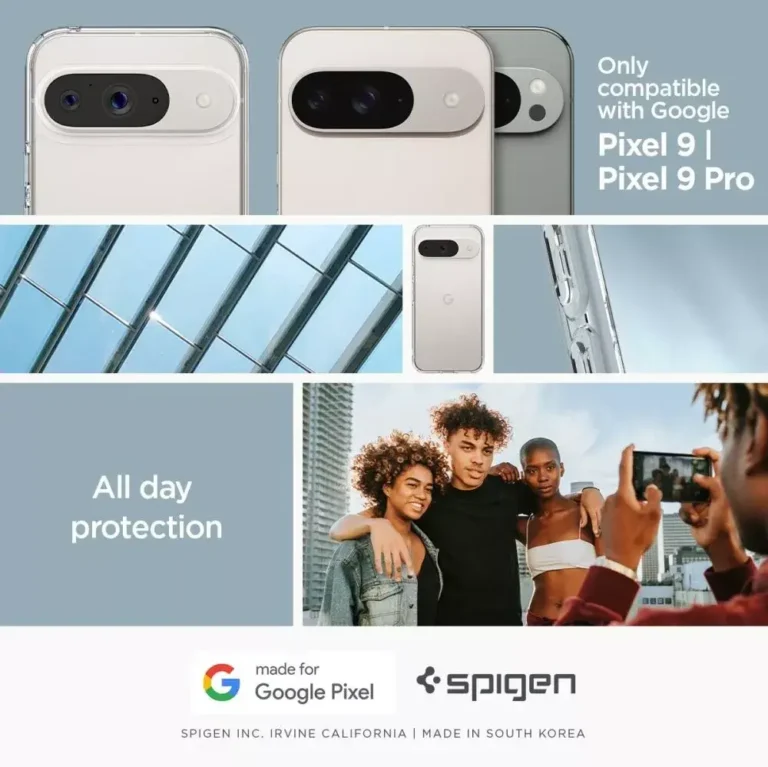 Etui Spigen Ultra Hybrid Google Pixel 9 / 9 Pro Transparentne - obrazek 11