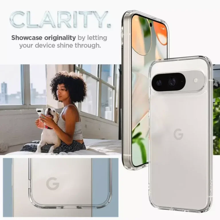 Etui Spigen Ultra Hybrid Google Pixel 9 / 9 Pro Transparentne - obrazek 14