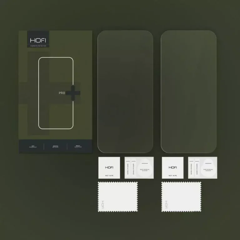 2x Szkło hartowane Hofi 9H Glass Pro+ do iPhone 16 Pro Max Clear - obrazek 3