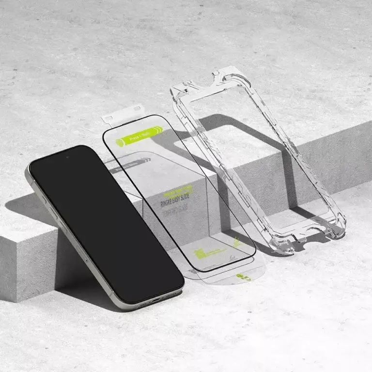 Szkło ochronne Ringke Easy Slide 2-Pack iPhone 16 Pro - obrazek 5