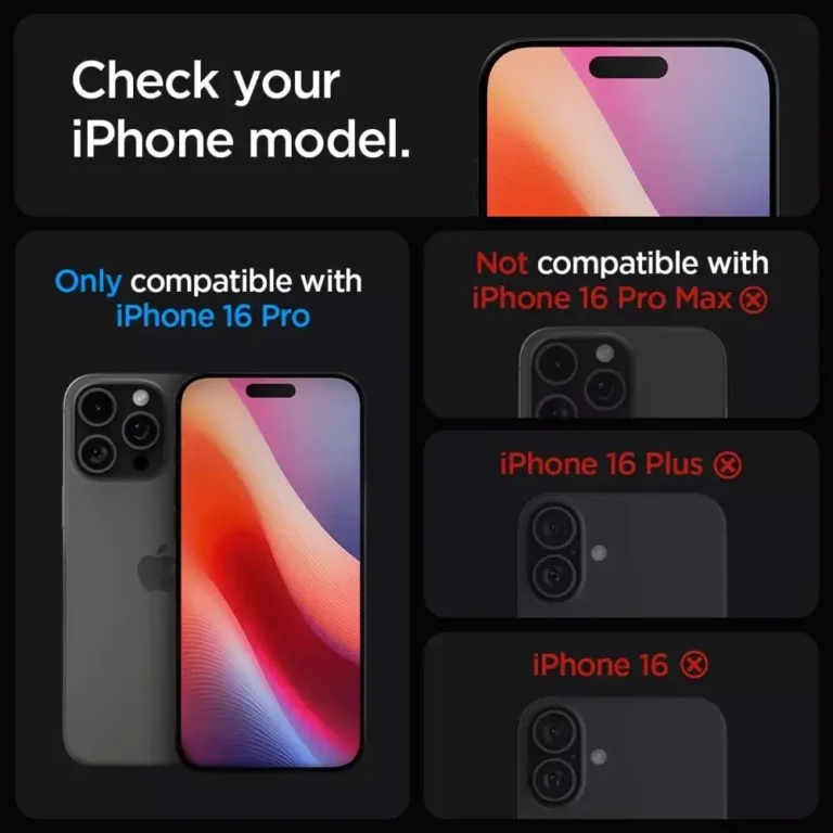 Szkło Hartowane Spigen Glas.Tr ”Ez Fit” 2-Pack do iPhone 16 Pro Transparentne - obrazek 12
