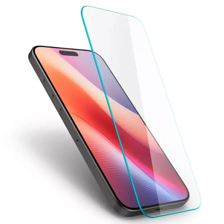 Szkło Hartowane Spigen Glas.Tr ” Slim do iPhone 16 Pro Transparentne - obrazek 5