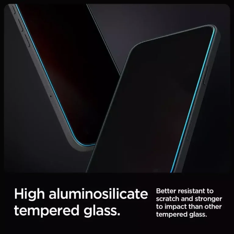 Szkło Prywatyzujące Spigen Glas.tr ”ez Fit” 2-pack do Iphone 16 Pro - obrazek 11