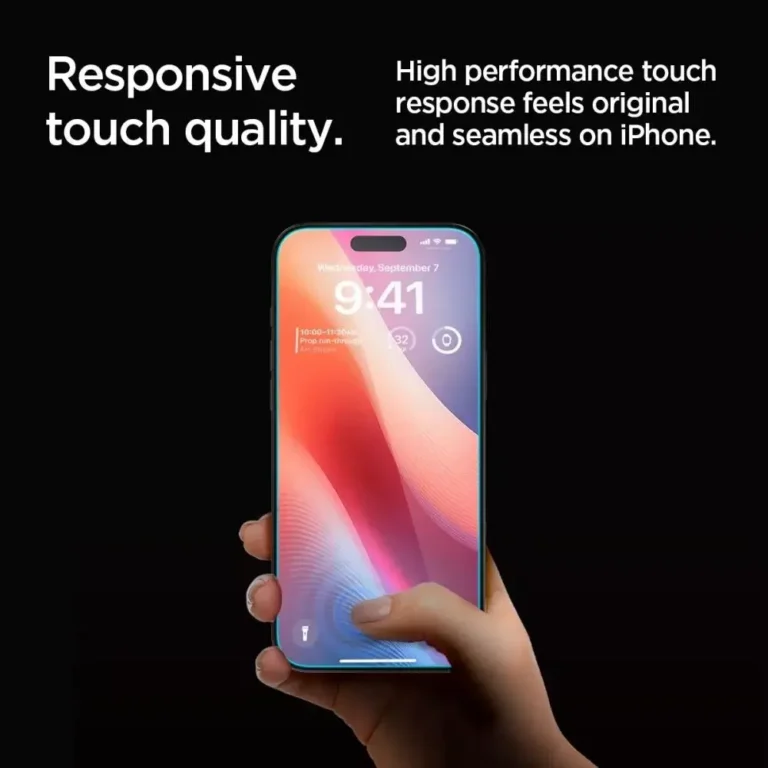 Szkło Prywatyzujące Spigen Glas.tr ”ez Fit” 2-pack do Iphone 16 Pro - obrazek 13