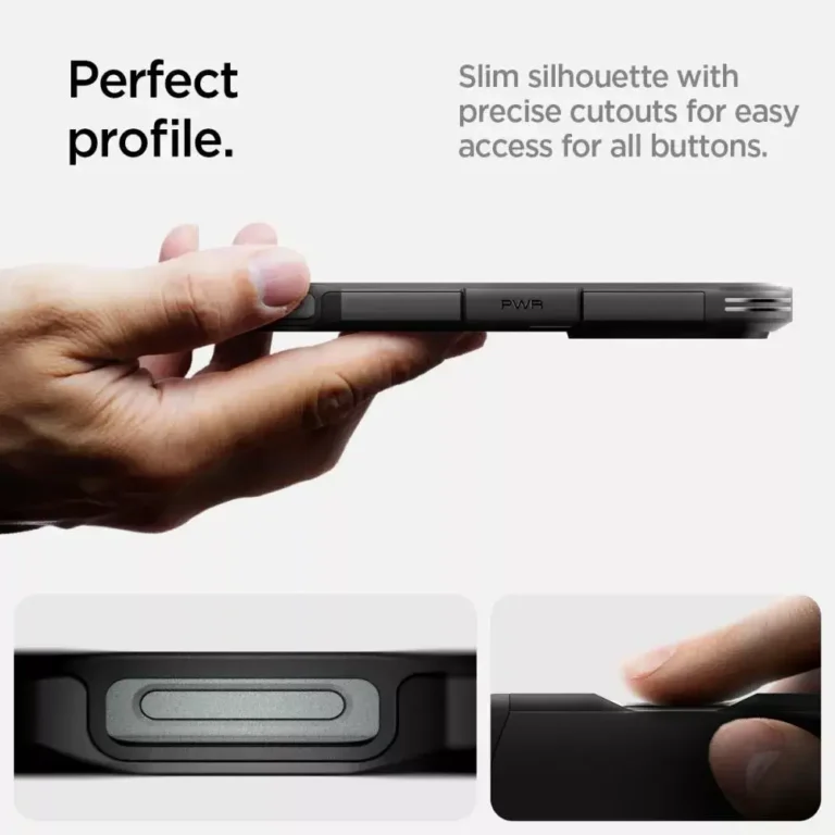 Etui Spigen Tough Armor Mag do Apple iPhone 16 Pro Czarny - obrazek 10