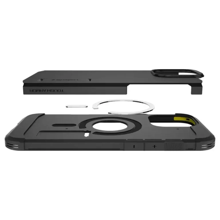 Etui Spigen Tough Armor Mag do Apple iPhone 16 Pro Czarny - obrazek 7