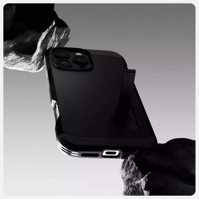 Etui Spigen Tough Armor Mag do Apple iPhone 16 Pro Czarny - obrazek 9