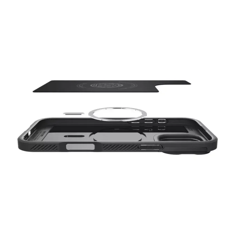 Etui Spigen Optik Armor Mag do Apple iPhone 16 Pro Czarny - obrazek 6