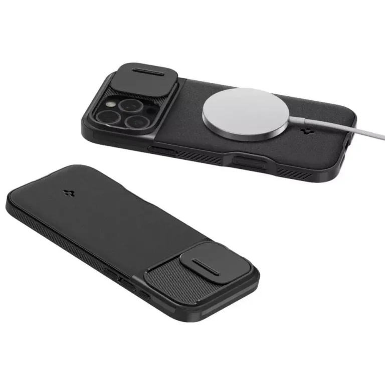 Etui Spigen Optik Armor Mag do Apple iPhone 16 Pro Czarny - obrazek 8