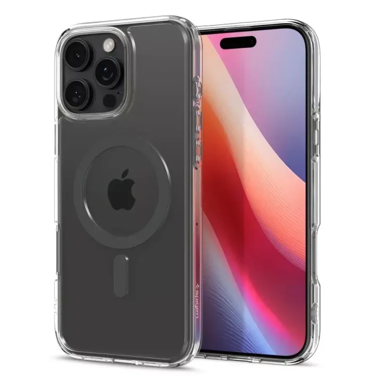 Etui Spigen Ultra Hybrid Mag do Apple iPhone 16 Pro Grafitowy - obrazek 3