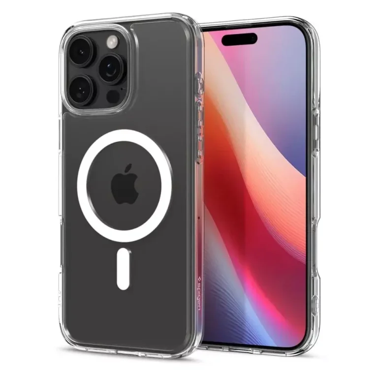Etui Spigen Ultra Hybrid Mag MagSafe do Apple iPhone 16 Pro Białe - obrazek 2