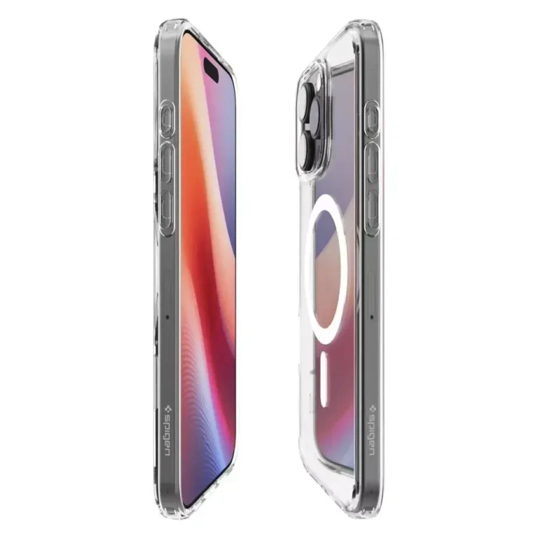 Etui Spigen Ultra Hybrid Mag MagSafe do Apple iPhone 16 Pro Białe - obrazek 7