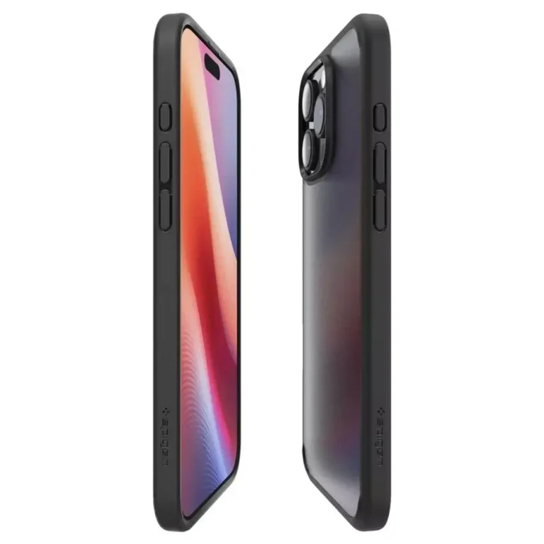 Etui Spigen Ultra Hybrid do Apple iPhone 16 Pro Frost Black - obrazek 3