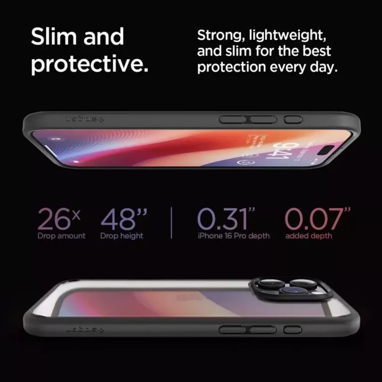 Etui Spigen Ultra Hybrid do Apple iPhone 16 Pro - obrazek 12