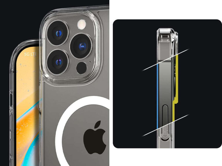 Etui Spigen Ultra Hybrid Mag do iPhone 13 Pro Max Białe - obrazek 5
