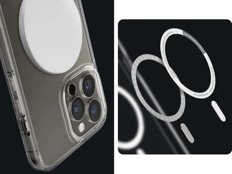 Etui Spigen Ultra Hybrid Mag do iPhone 13 Pro Max Białe - obrazek 7