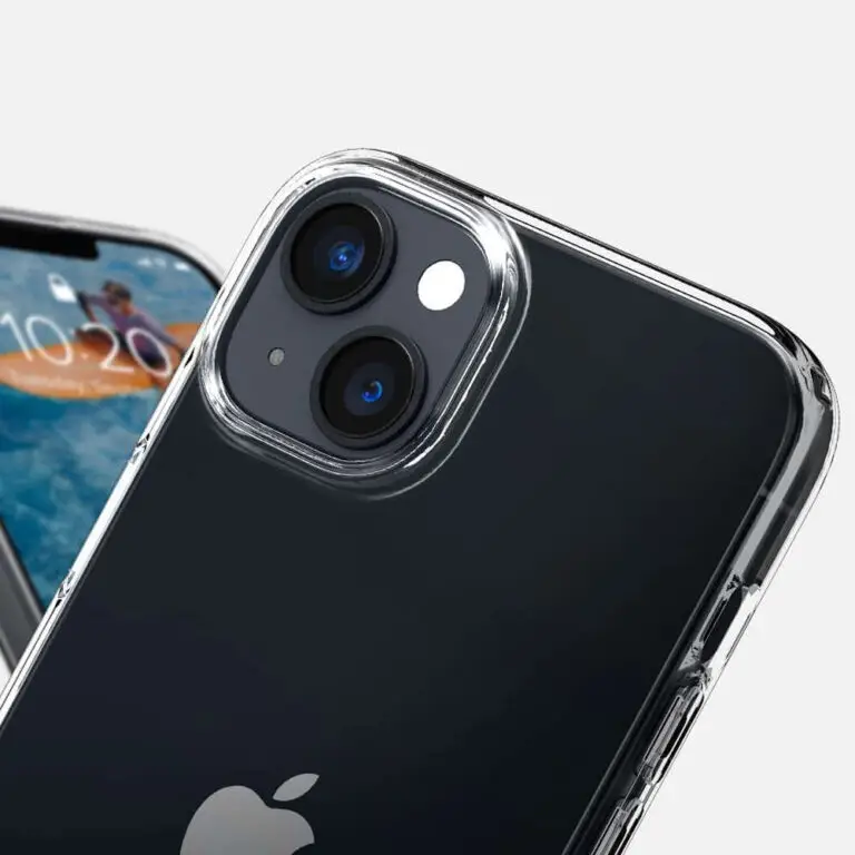 Etui Spigen Liquid Crystal do Apple iPhone 14 Transparentny - obrazek 4
