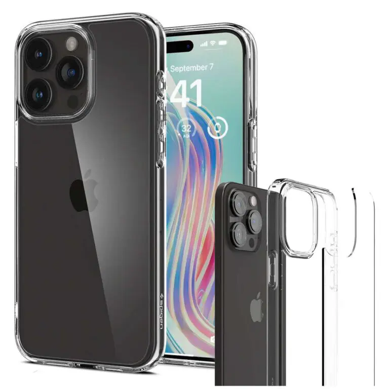 Etui Spigen Ultra Hybrid do iPhone 15 Pro Max Transparentne - obrazek 15