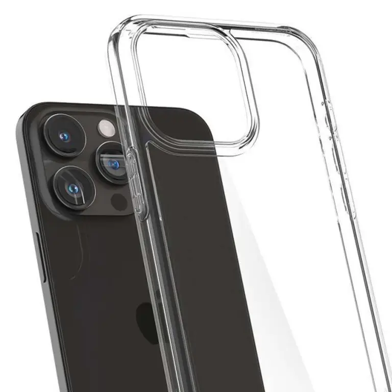Etui Spigen Ultra Hybrid do iPhone 15 Pro Max Transparentne - obrazek 10