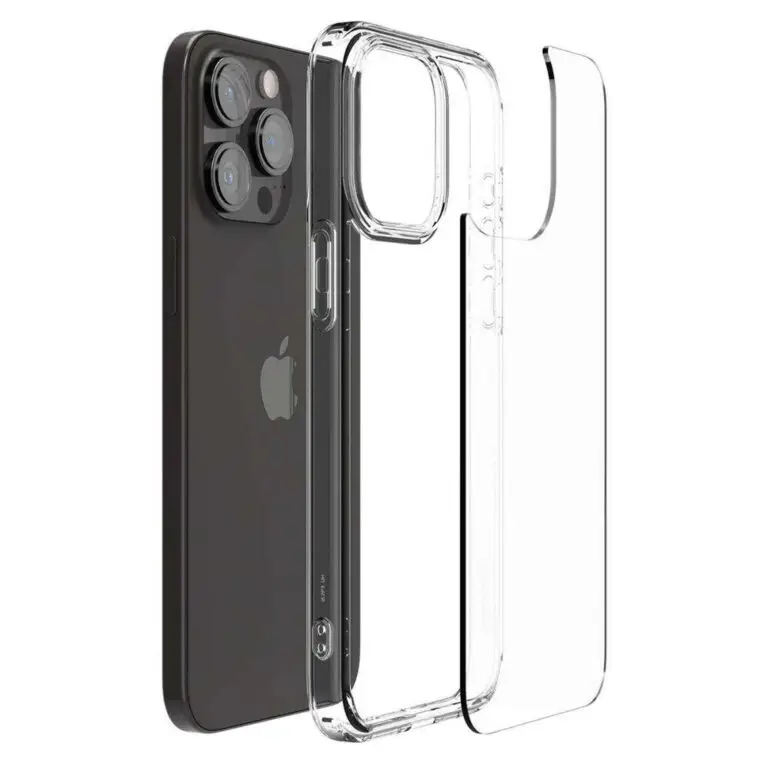 Etui Spigen Ultra Hybrid do iPhone 15 Pro Max Transparentne - obrazek 11