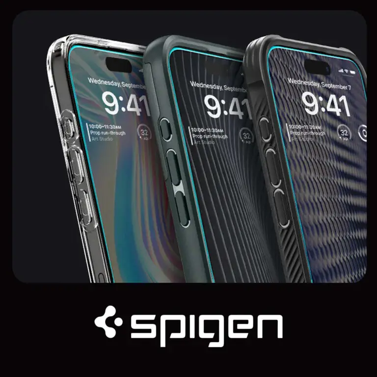 Szkło hartowane Spigen Glas.tR EZ Fit 2-pack iPhone 15 Pro Max Transparentne - obrazek 3