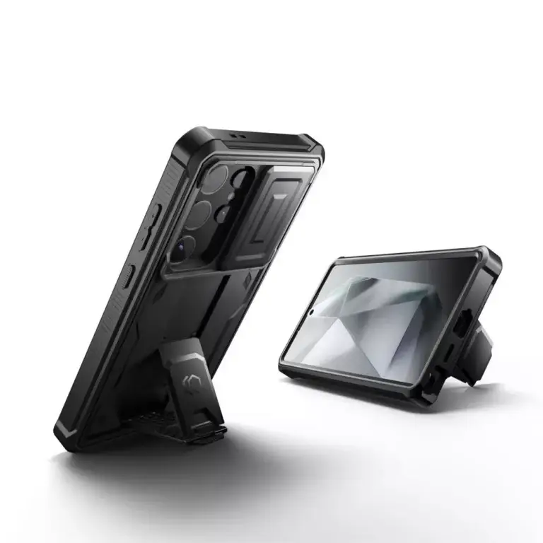 Etui Kevlar Cam+ do Samsung Galaxy S24 Ultra Czarne - obrazek 2