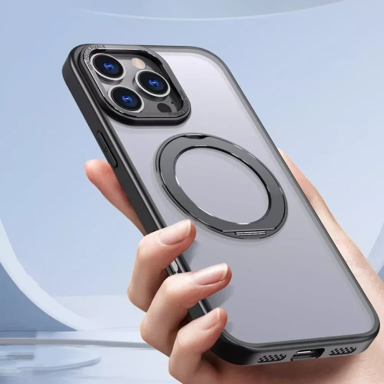 Etui Magring do iPhone 16 Pro Max Czarny Mat - obrazek 5