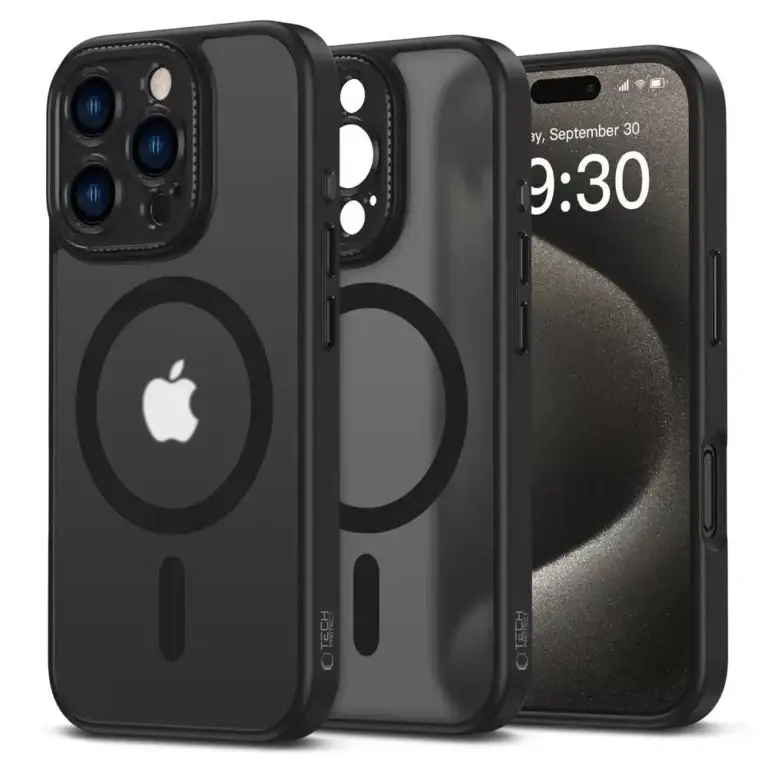 Etui MagCam do iPhone 16 Pro Max Czarny Mat - obrazek 2