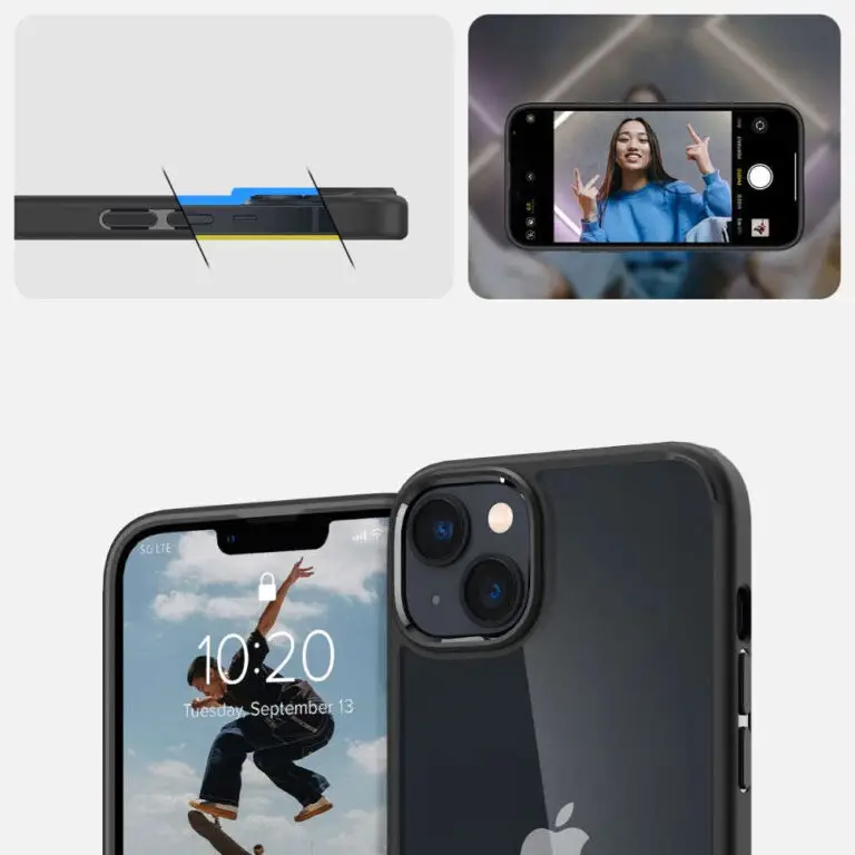 Etui Spigen Ultra Hybrid Apple iPhone 14 Plus Matte Black - obrazek 11