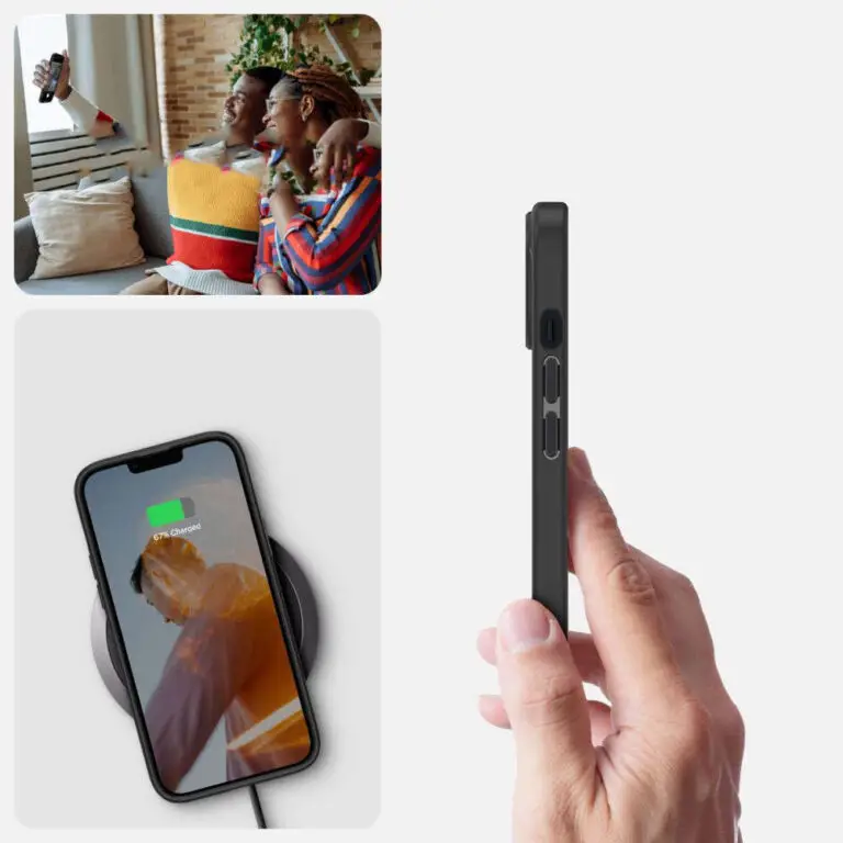 Etui Spigen Ultra Hybrid Apple iPhone 14 Plus Matte Black - obrazek 12