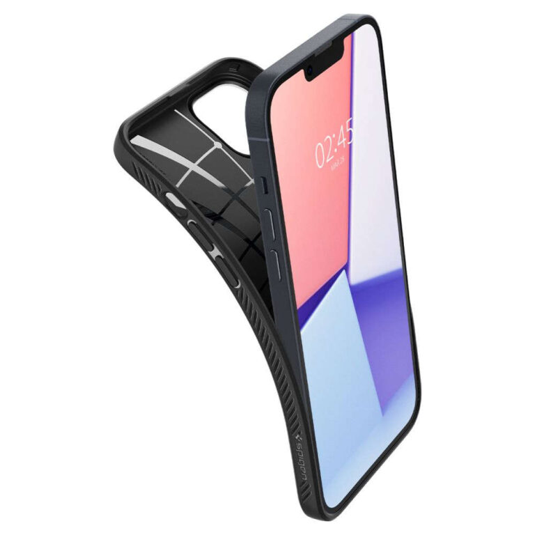 Etui Spigen Liquid Air do iPhone 14 Czarne - obrazek 9