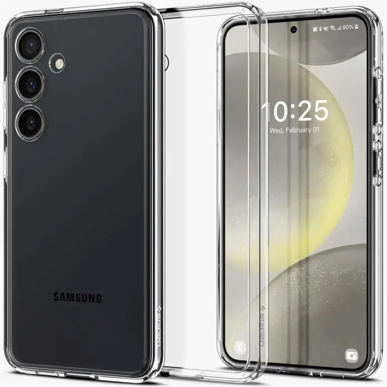 Etui Spigen Ultra Hybrid do Samsung Galaxy S24 Transparentne - obrazek 14