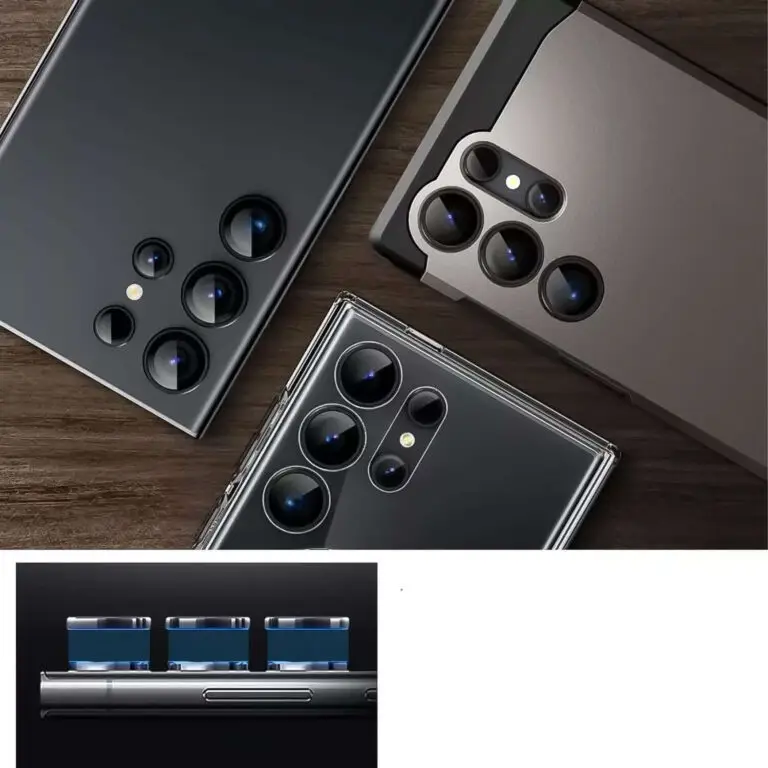 Szkło Hartowane Spigen Optik.tR „EZ Fit” do Samsung Galaxy S24 Ultra (2 sztuki) - obrazek 5