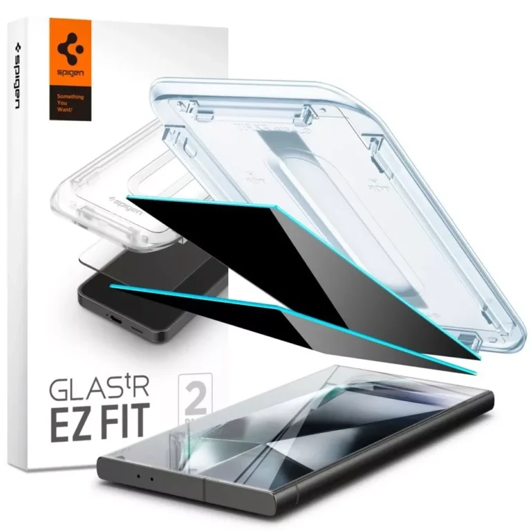 Szkło Spigen Glas.tR Ez Fit Samsung Galaxy S24 Ultra - obrazek 2
