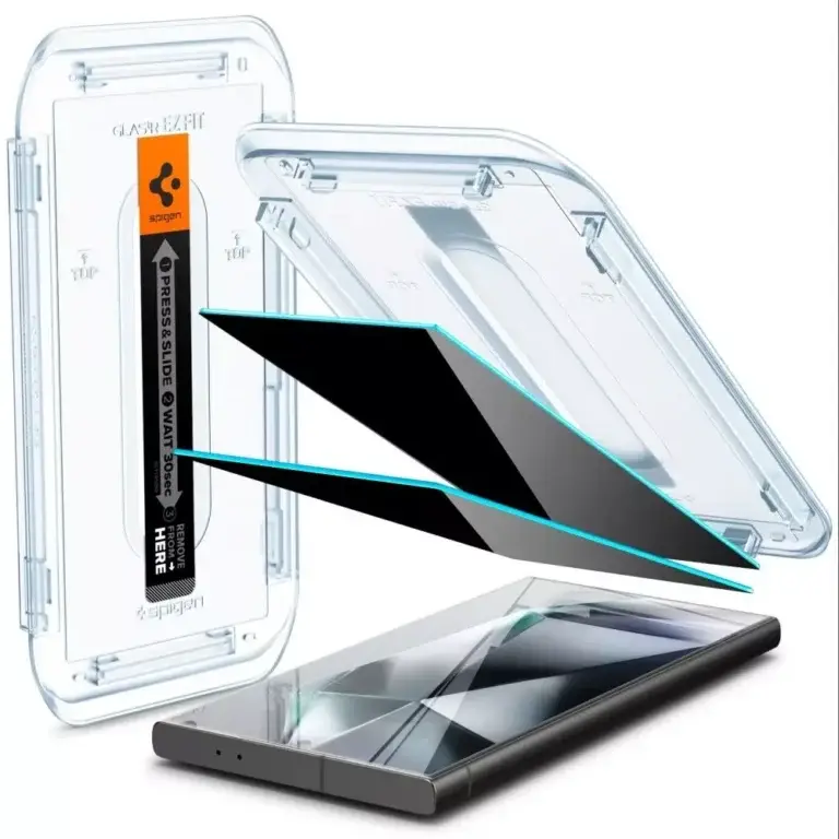 Szkło Spigen Glas.tR Ez Fit Samsung Galaxy S24 Ultra - obrazek 4