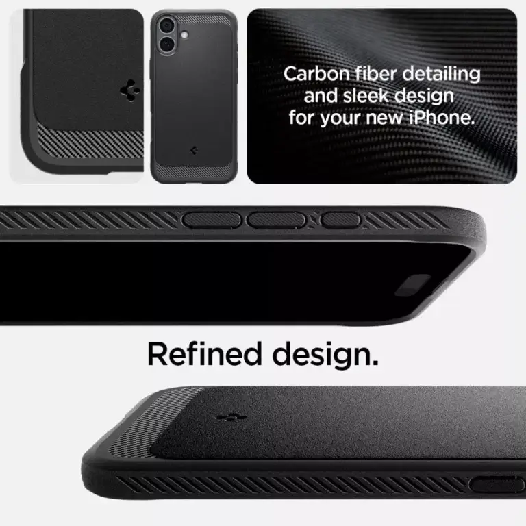 Etui Spigen Rugged Armor Mag do iPhone 16 Plus Matte Black - obrazek 10