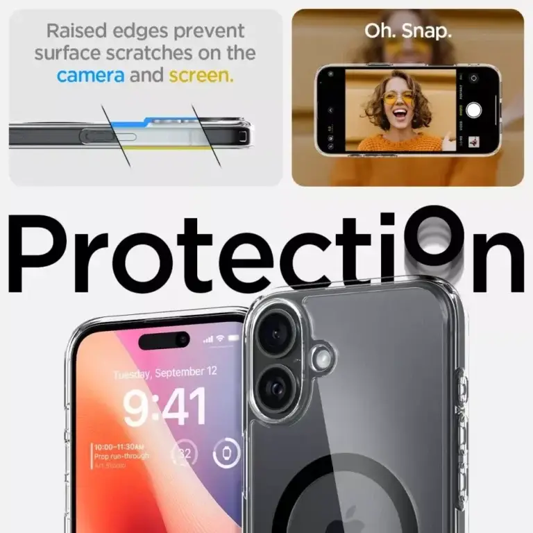 Etui Spigen Ultra Hybrid Mag do iPhone 16 Plus - obrazek 6