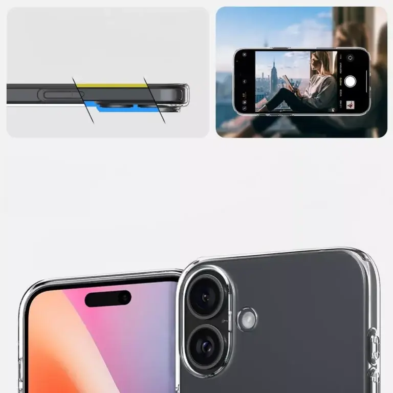 Etui Spigen Liquid Crystal Mag do iPhone 16 Plus - obrazek 9