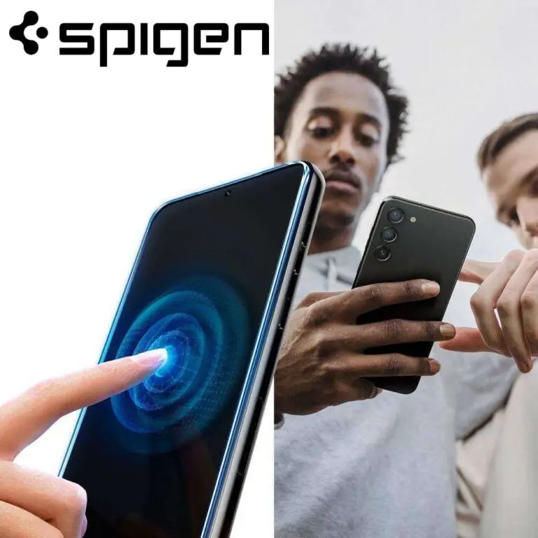 2x Szkło hartowane Spigen Glas.Tr EZ FIT do Samsung Galaxy S23 (tranpsarentne) - obrazek 2