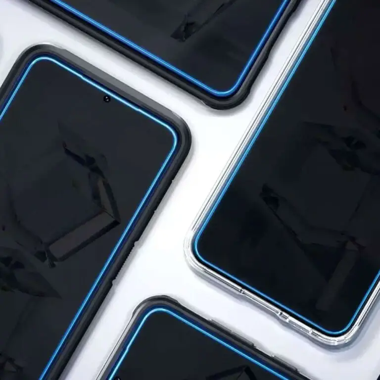 2x Szkło hartowane Spigen Glas.Tr EZ FIT do Samsung Galaxy S23 (tranpsarentne) - obrazek 4