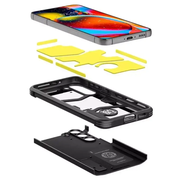 Etui Spigen Tough Armor do Samsung Galaxy S23  Czarny - obrazek 16