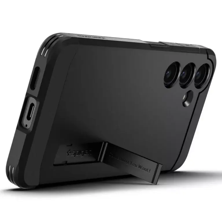Etui Spigen Tough Armor do Samsung Galaxy S24 Czarny - obrazek 6