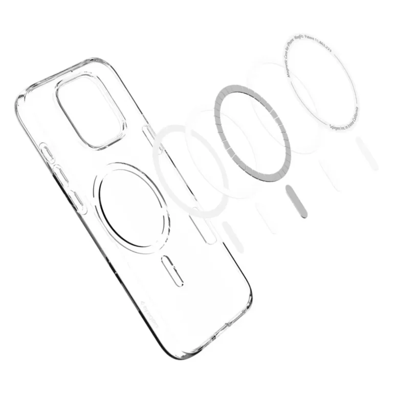 Etui Spigen Liquid Crystal MagSafe iPhone 16 Pro Max Transparentne - obrazek 8